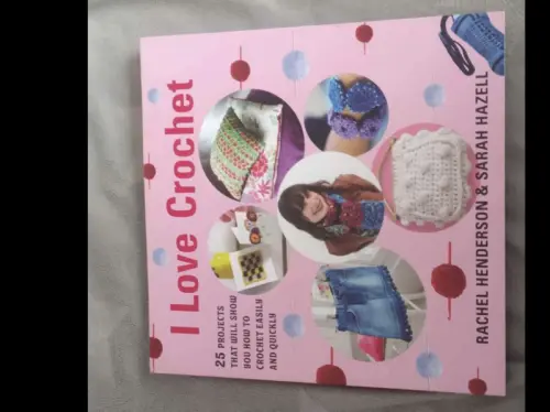 Livre "I love crochet" neuf à Moutier