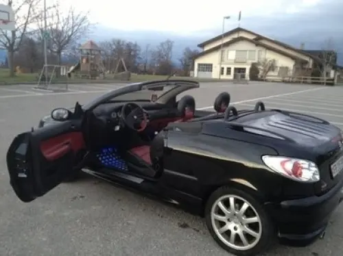 Peugeot 206cc 2.0 cabrio à Lully