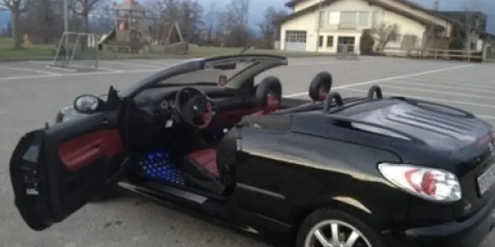 Peugeot 206cc 2.0 cabrio