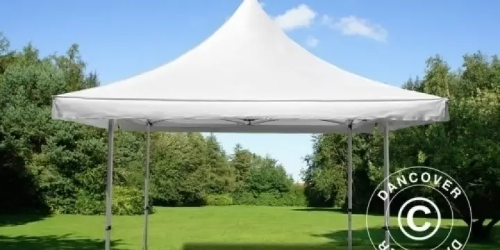Faltzelt FleXtents Pagoda Xtreme 3x3m / (4x4m) Weiß