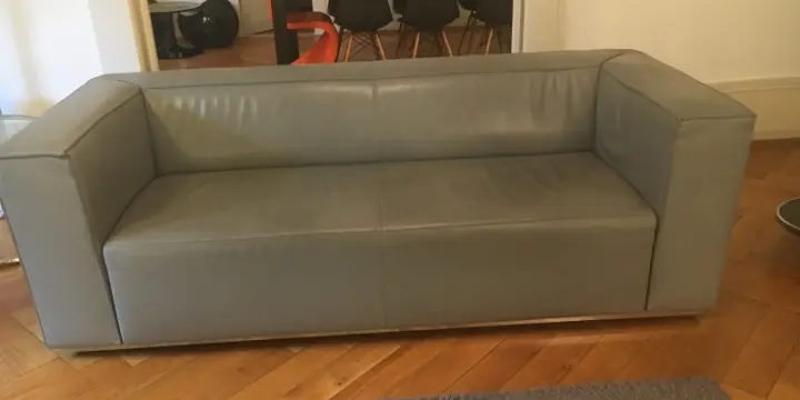 Canapé et fauteuil cuir design allemand