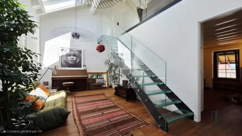 Maison individuelle meublée avec piscine extérieure à Gilly