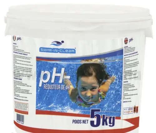 A vendre 3 bidons de 5 kg. PH- et 2 bidons de 5 Kg. PH+ à Corserey
