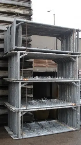 Echafaudage d'occasion Hünnebeck: 520m² à Leipzig