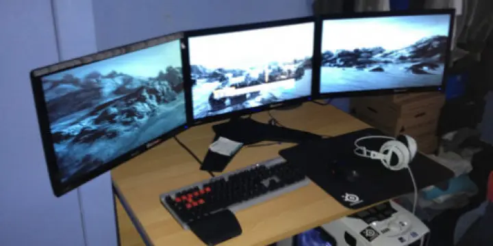 Ultime PC i7 2700K jeu - Eyefinity monte