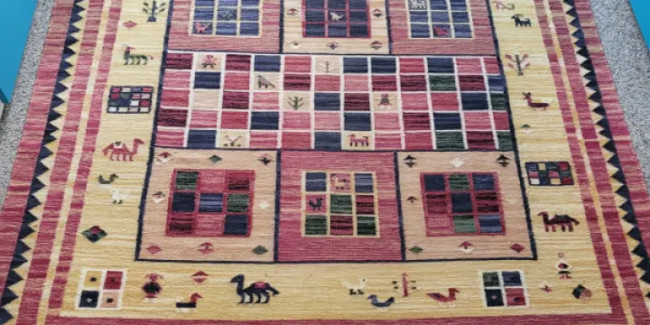 Tapis Gabbeh en laine