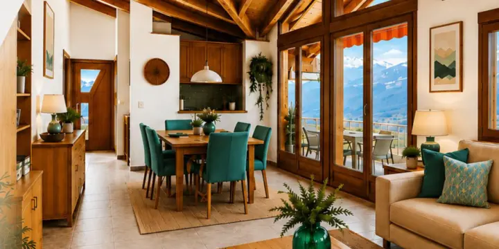 A VENDRE - Savièse (Chandolin) : Attique 4.5 pces avec vue panoramique