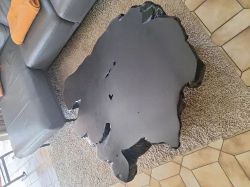 Table basse en Sequoia à Val d 'Illiez