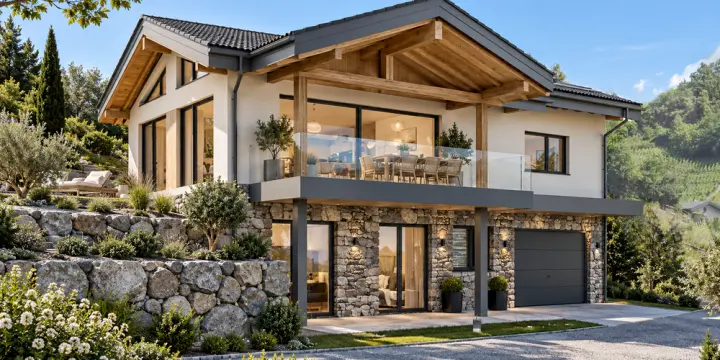 A VENDRE EXCEPTIONNELLE VILLA 5.5 PCES A SION