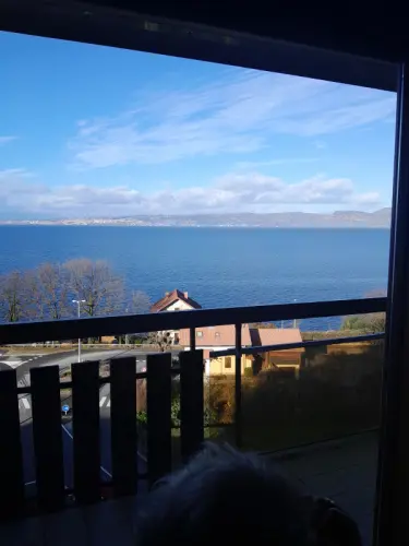 Superbe vue lac à Evian