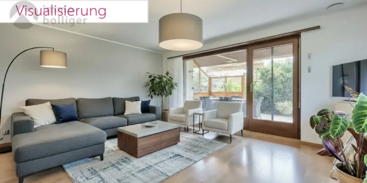 Leben mit Weitblick - Wohnen auf einer Ebene im Grünen