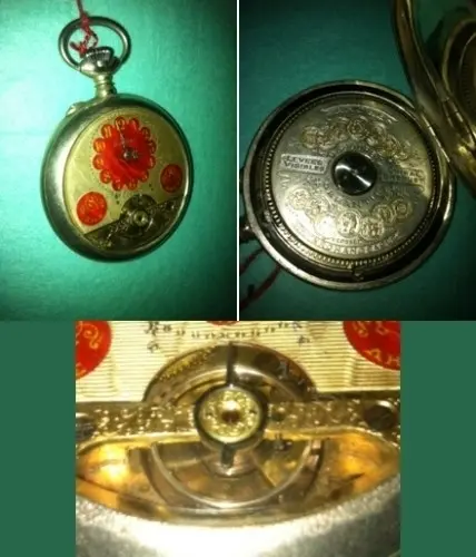 Ancienne Montre Hebdomas 8 jours, spiral