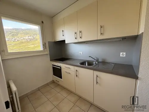 Appartement de 2 pièces au 8ème étage à Sierre