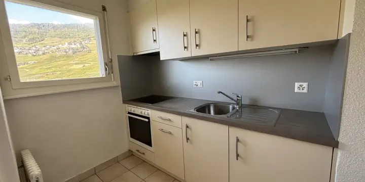 Appartement de 2 pièces au 8ème étage
