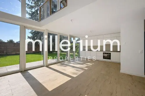 Villa mitoyenne moderne avec studio indépendant à Genthod