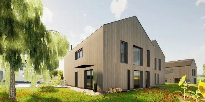 Villa familiale neuve de 5,5 pièces à vendre à Courgenay