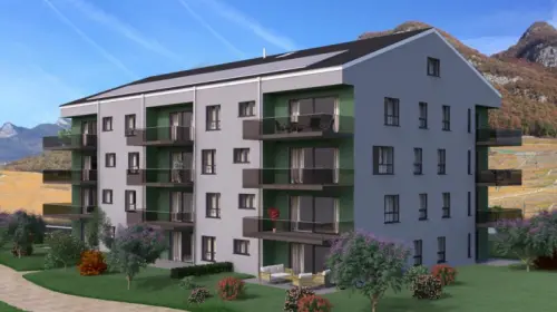 ''Les Ormonts B'' Appartement de 2.5 pièces avec jardin - B03 à Aigle
