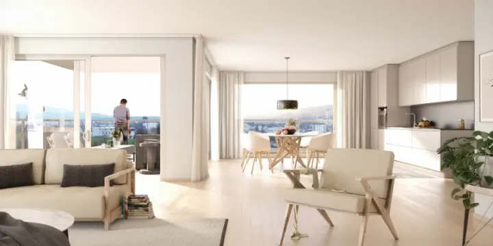 Cadre tranquille avec 40 m2 de terrasse et proche des commodités