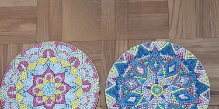 Dessous de plat diamond painting neufs "Mandala"