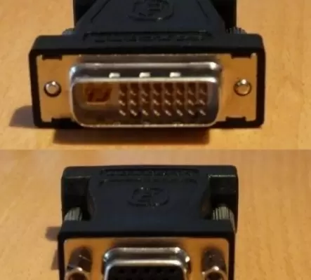 Adaptateur écran DVI - VGA, neuf