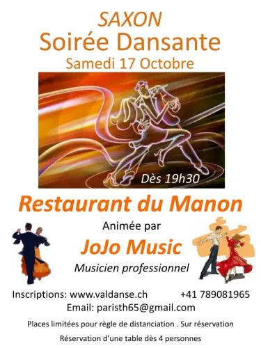 Bal-Soiree dansante à Saxon