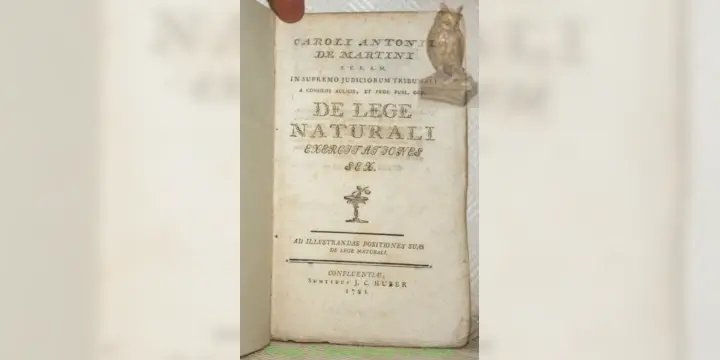 De lege naturali exercitationes sex. Ad illustrandas positiones suas de lege naturali.