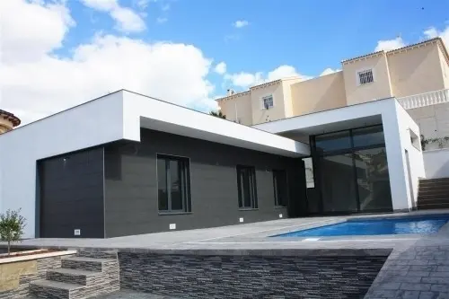 villa moderne avec piscine à Alicante