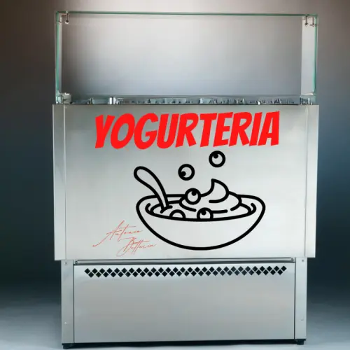 Comptoir réfrigéré pour yaourts à Salzano (VE)
