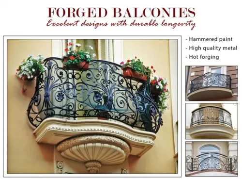 Balcons en fer forgés à PARIS