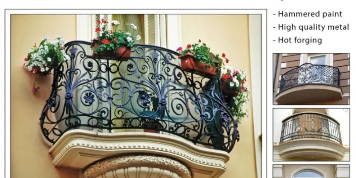 Balcons en fer forgés