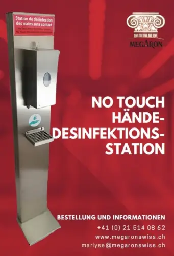 NO TOUCH HAND SANITIZING STATION à La Chiésaz