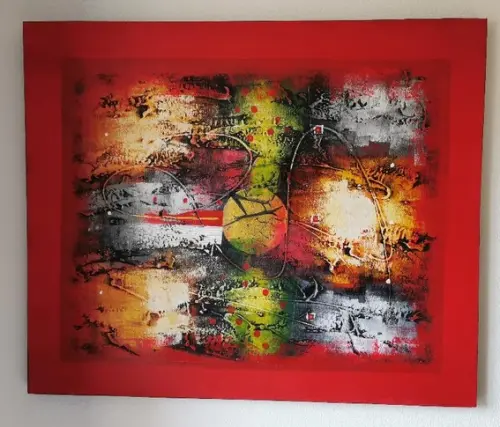 Tableau, peinture huile sur toile (baisse de prix) à Epalinges