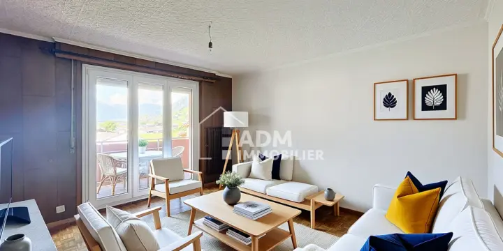 Leytron, appartement traversant de 4.5 pièces