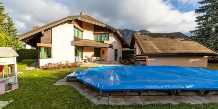 Unique villa individuelle au centre d'Aigle composée de 2 appartements