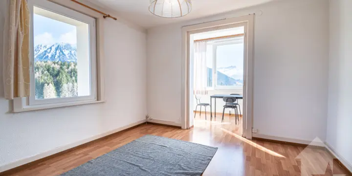 Bel appartement traversant à Leysin