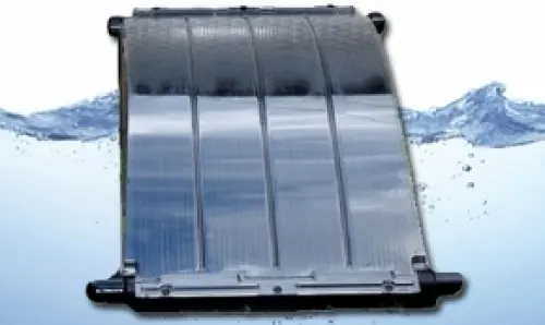 Chauffage solaire pour piscine hors sol à onex