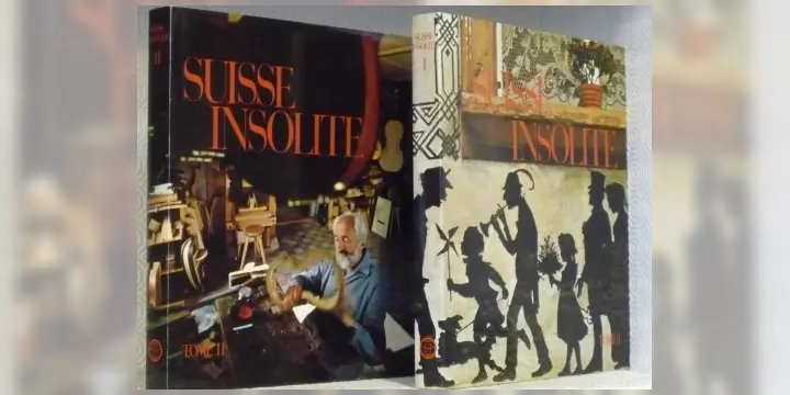 Suisse insolite. Photos, Jean Mohr. 2 volumes.
