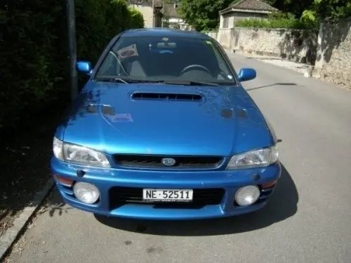 Subaru Impreza à Areuse