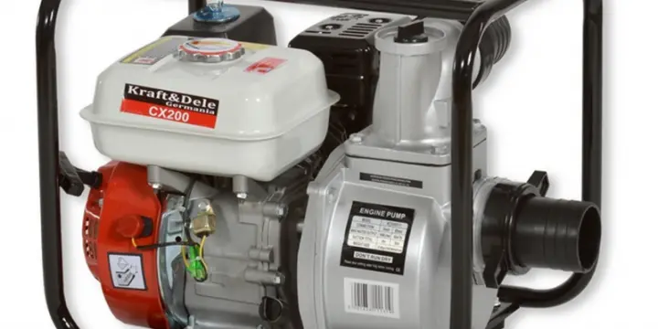 Pompe à eau 600l/min - moteur essence 5.5 chevaux