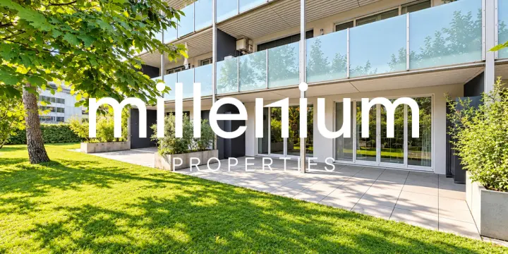 Chêne-Bourg - appartement 4P en rez-de-jardin