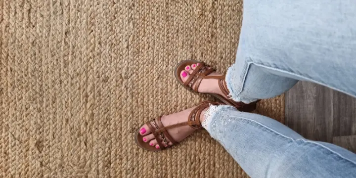 Pieds soignés et tout doux