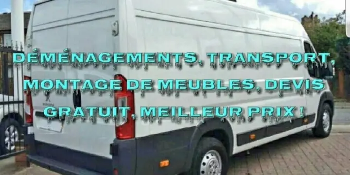 Le meilleur prix pour demenagements !