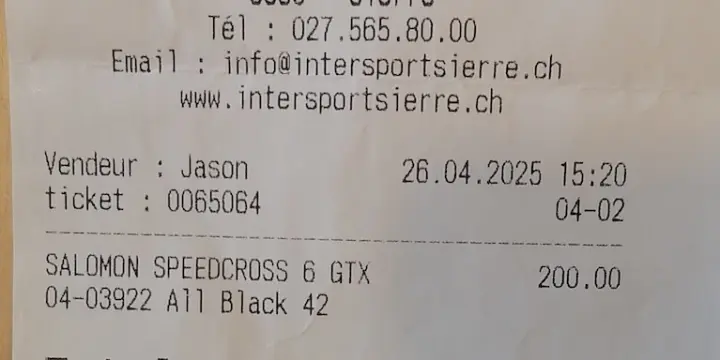 Chaussures de trail Salomon Speedcross 6 GTX