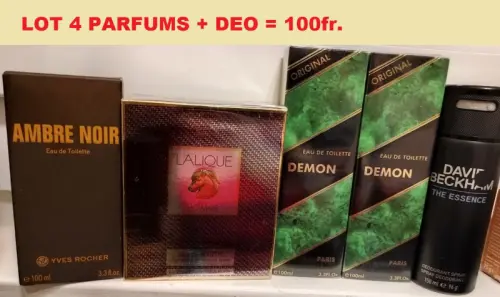 parfums pour homme en lot à Lausanne