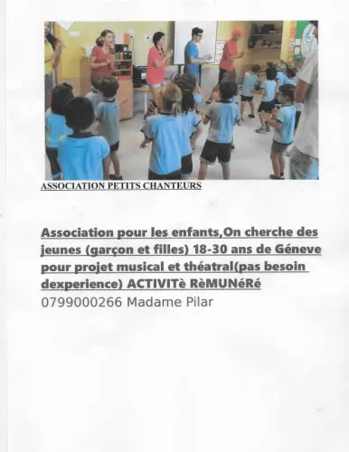 Association pour les enfants à Geneve