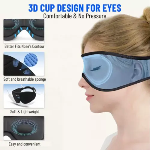 Masque de sommeil Bluetooth