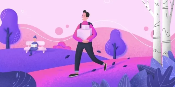 Nous recherchons le coursier (à pied)