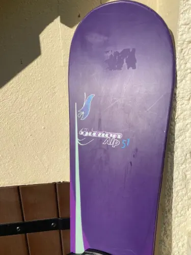 Surf Burton 151 cm fixation Alpin, très bon état