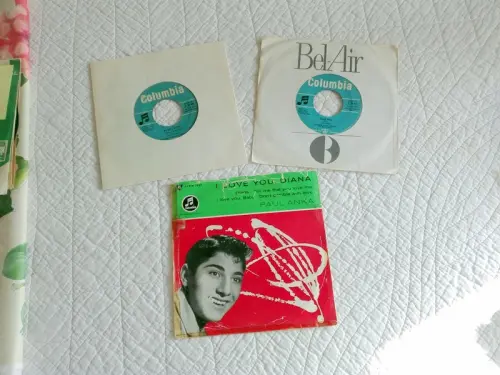 Disques vinyles 45 tours P.ANKA "I Love You Diana" à Chigny
