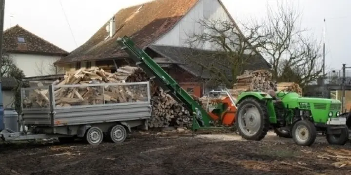 Bois de feu sec